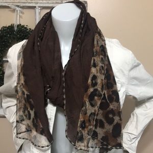 Lovely animal print scarf